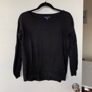 Simple Black Everyday Sweater